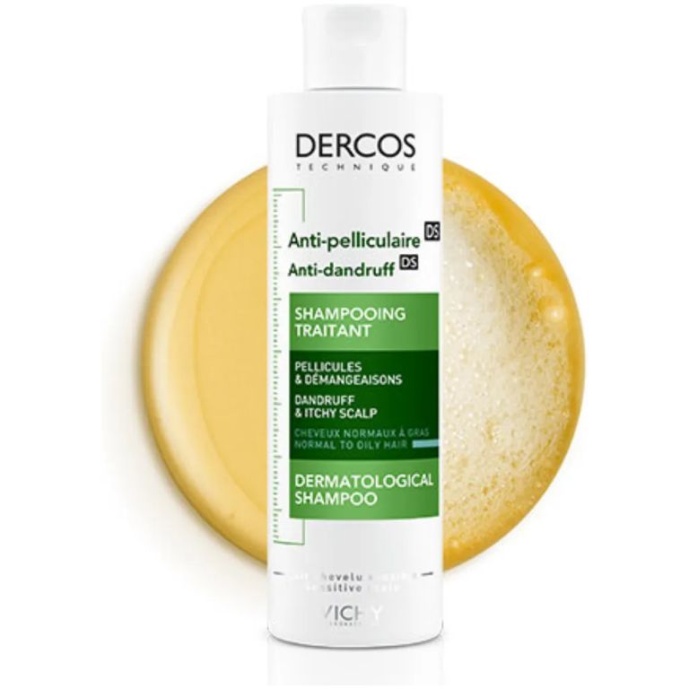 vichy dercos shampoo anti-caspa cabello graso 200 ml