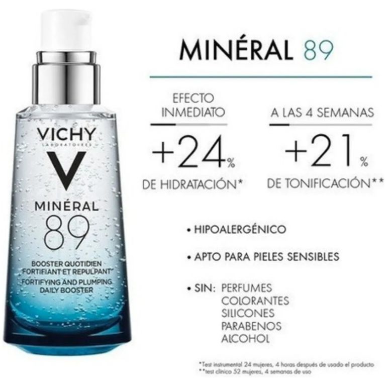 vichy mineral 89 concentrado facial fortificante 50 ml