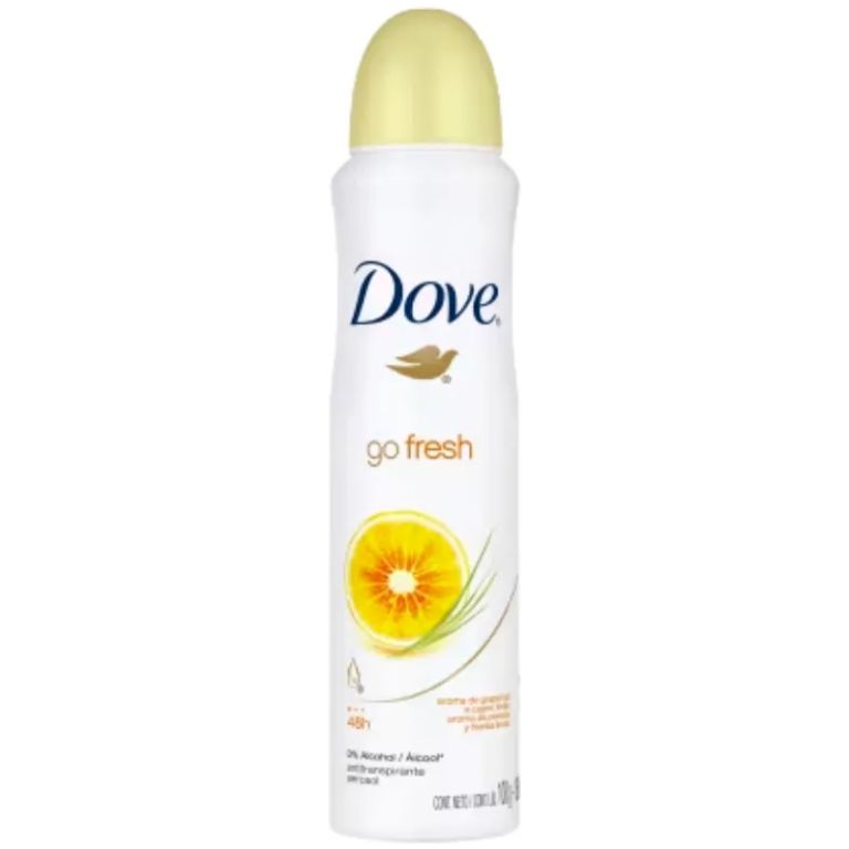 Dove Antitranspirante Aerosol Go Fresh Pomelo y Hierba Limon 150ml
