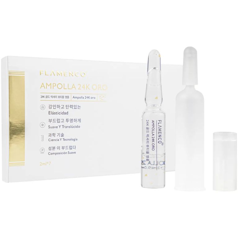 Flamenco Ampollas 24K Oro 2ml x 7
