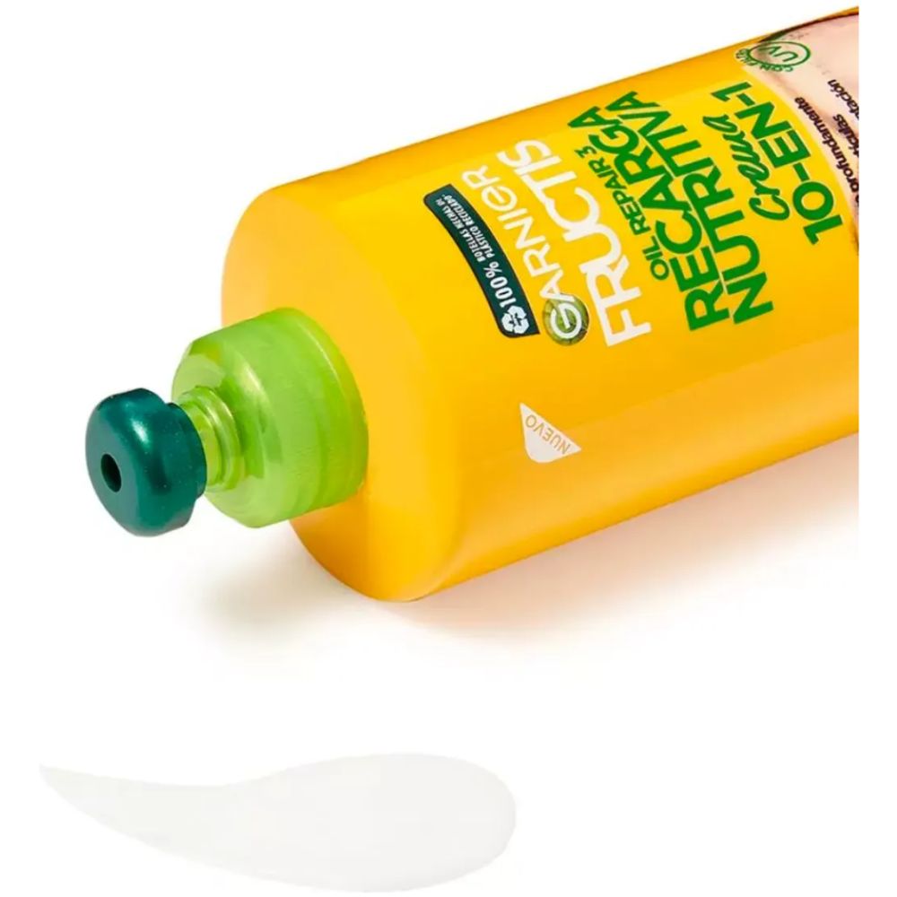 Garnier Fructis Crema De Peinar 10 En 1 Recarga Nutritiva - Imagen 3