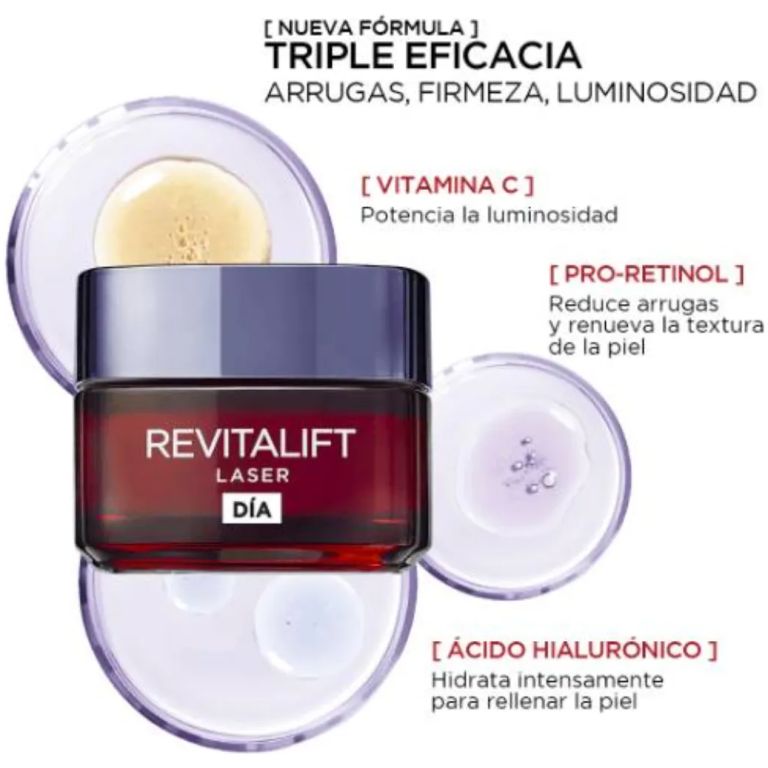 loreal paris revitalift laser crema dia antiedad 50 ml