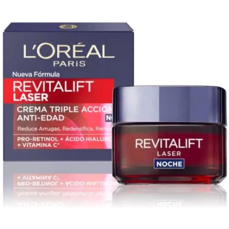 Loreal Paris Revitalift Laser Crema Noche Antiedad 50 ml