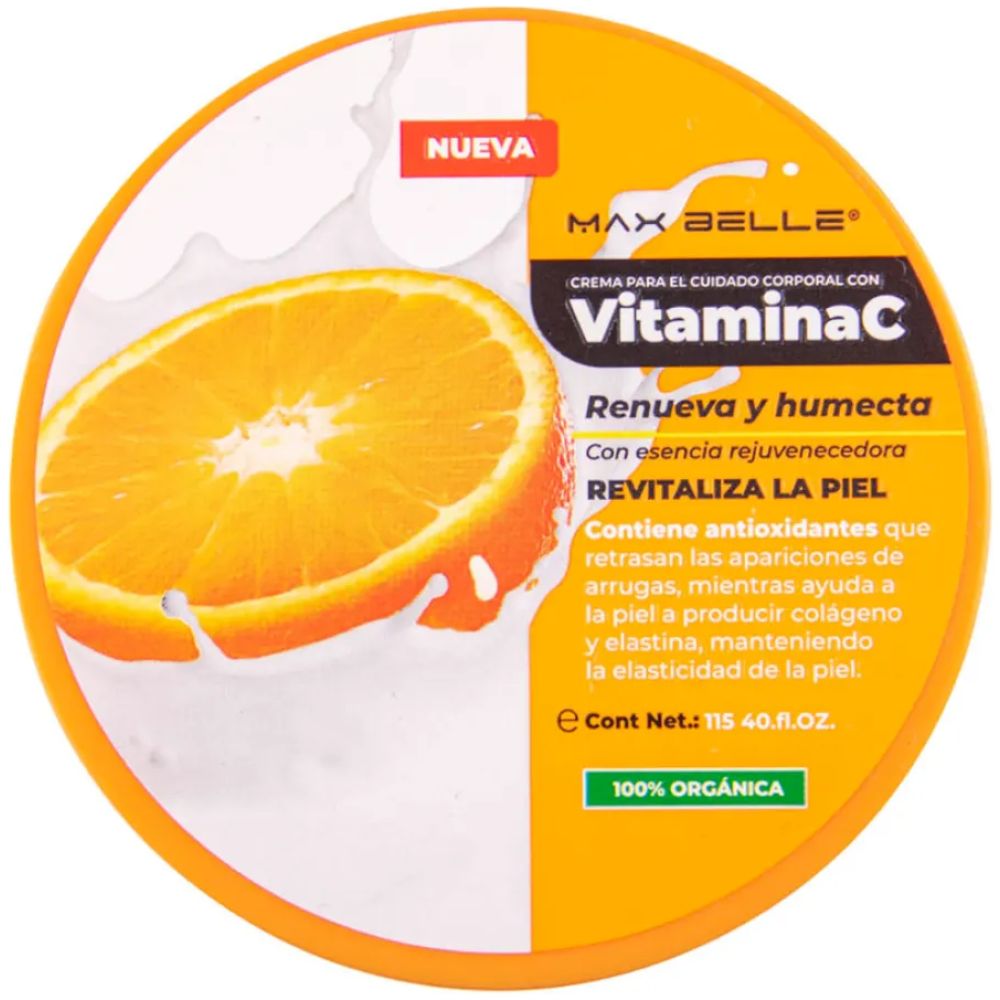Maxbelle Crema Facial Vitamina C 115 G - Imagen 3