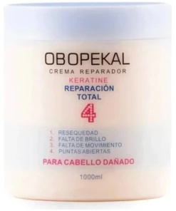 Obopekal Crema Reparadora Keratina Total 4 1000 ml