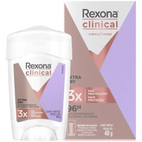 Rexona Clinical Antitranspirante Crema Extra Dry 48G