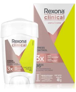 Rexona Clinical Antitranspirante Crema Stress Control 48g