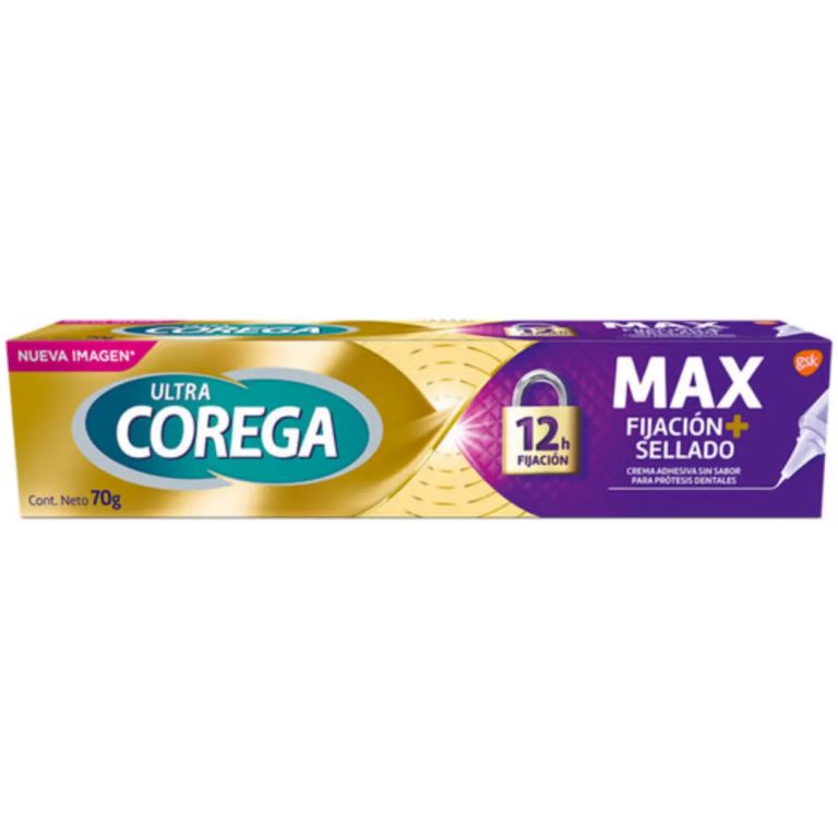 Ultra Corega Max Fijacion mas frescura 12h 70gr