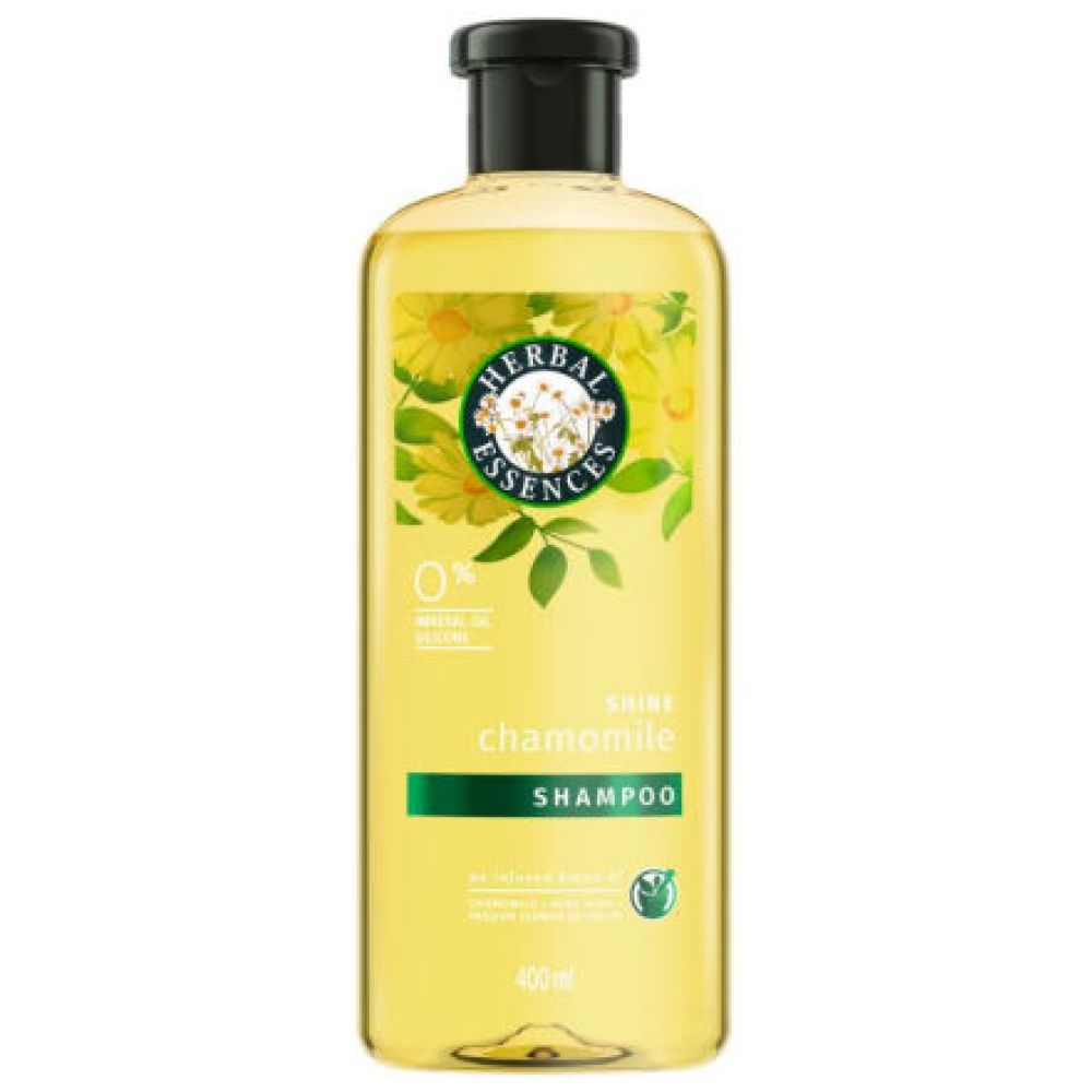 shampoo brillo manzanilla 400ml herbal essences