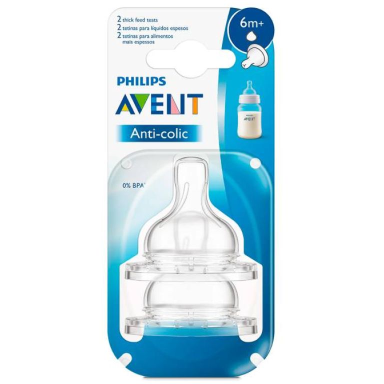tetina anti colic scf634 6m 2u avent