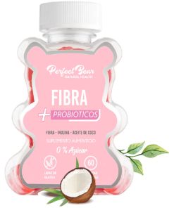 Suplemento alimenticio fibra 60u perfect bear