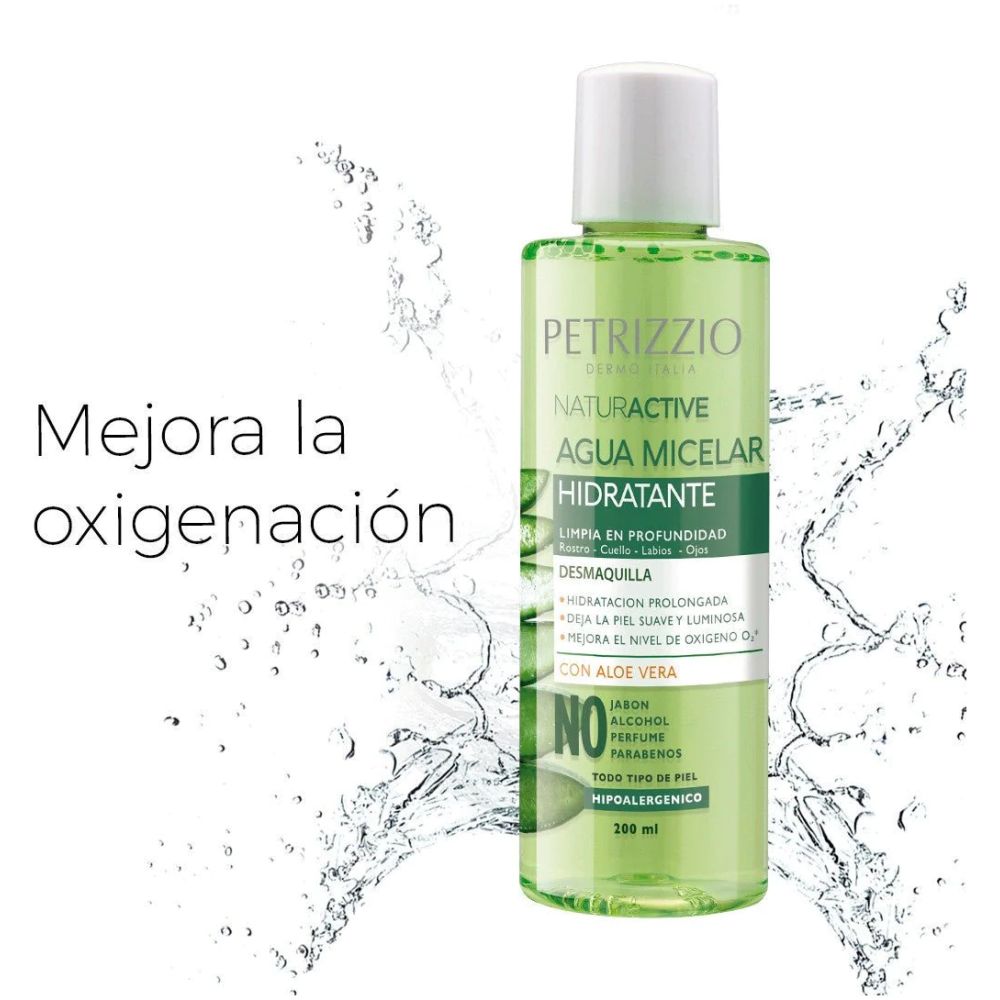 Agua Micelar Hidratante 200Ml Petrizzio - Imagen 3