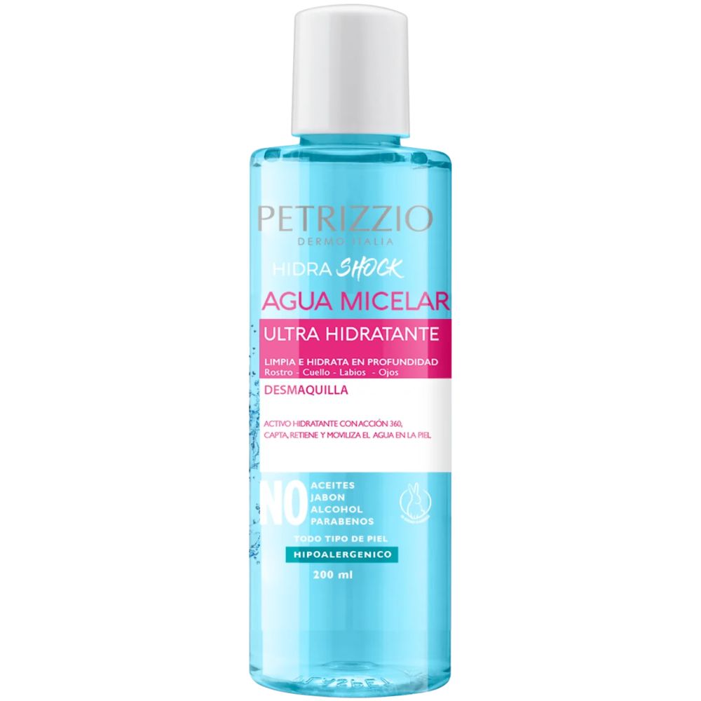 Agua Micelar Ultra Hidratante 200Ml Petrizzio - Imagen 1