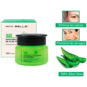 Mascarilla hidratante de aloe vera 50g max belle