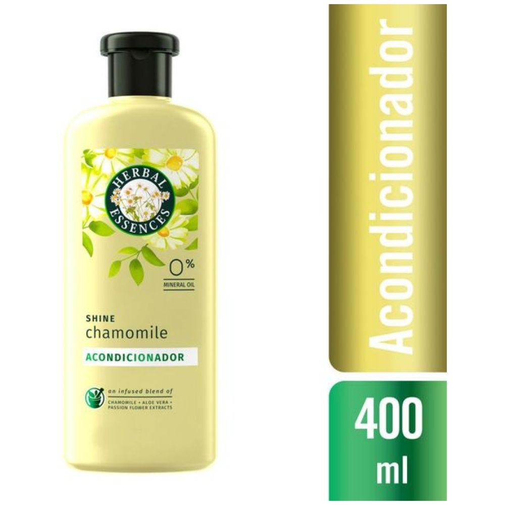 Acondicionador Brillo Manzanilla 400Ml Herbal Essences - Imagen 2