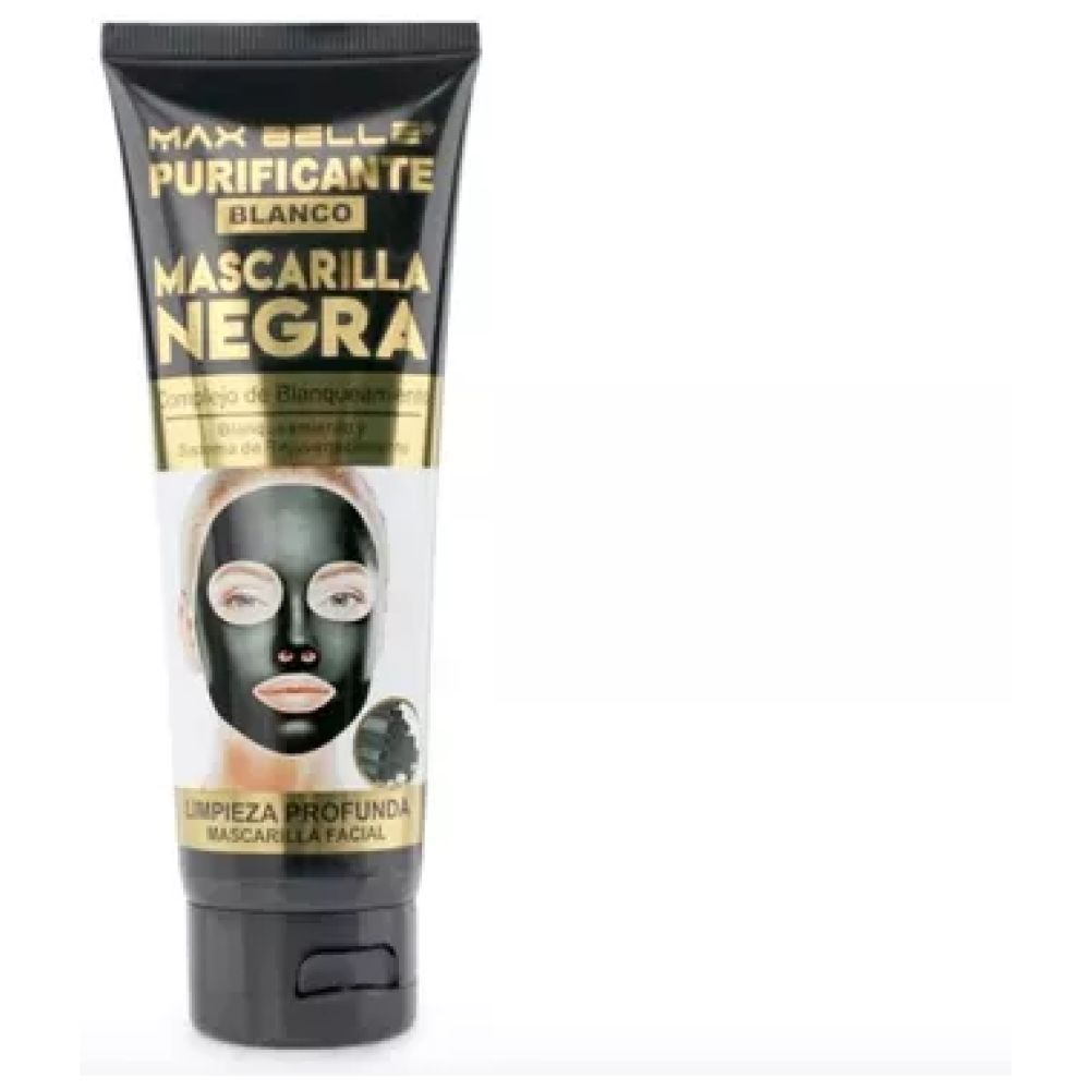 Mascarilla Negra Purificante Blanco Max Belle - Imagen 1