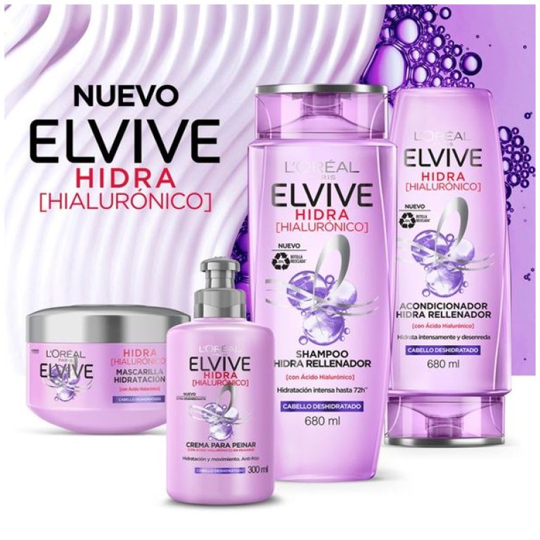 acondicionador hidra rellenador 680ml loreal