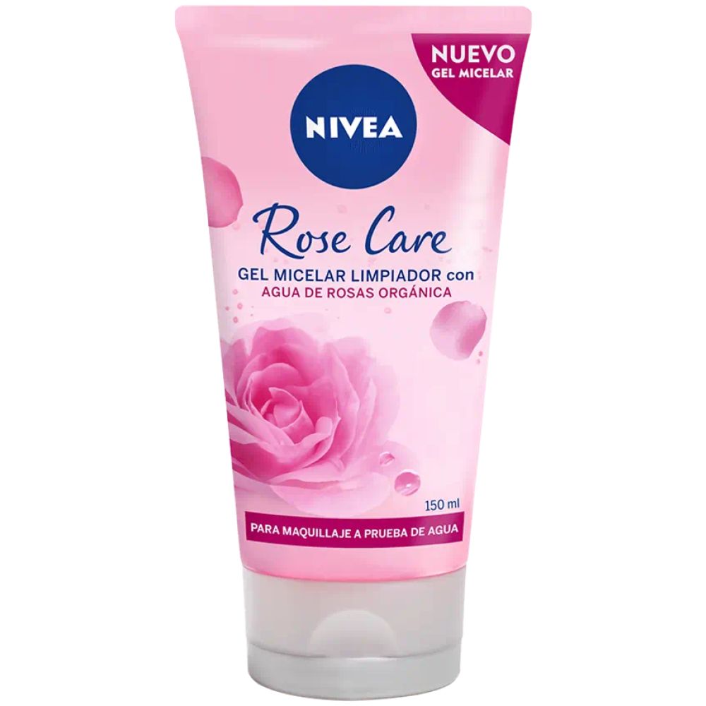Gel Micelar Limpiador Facial Rose Care 150Ml Nivea - Imagen 1