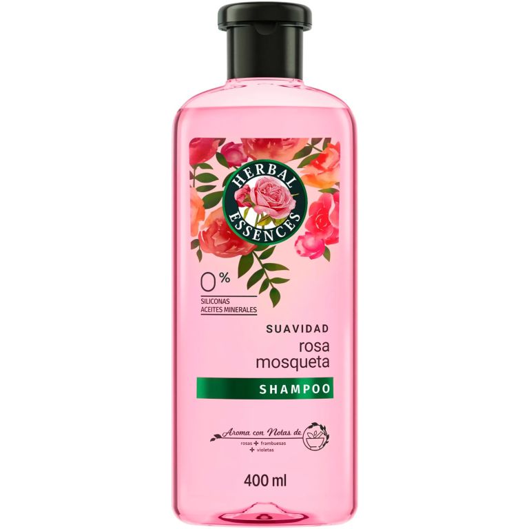 shampoo rosa mosqueta 400ml herbal essences