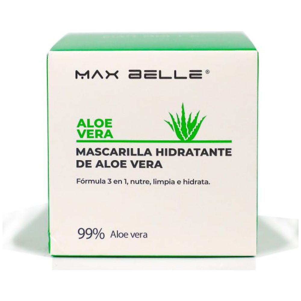 Mascarilla Hidratante De Aloe Vera 50G Max Belle - Imagen 2