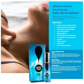 Lubricante y estimulante ice 40ml yes - Imagen 2