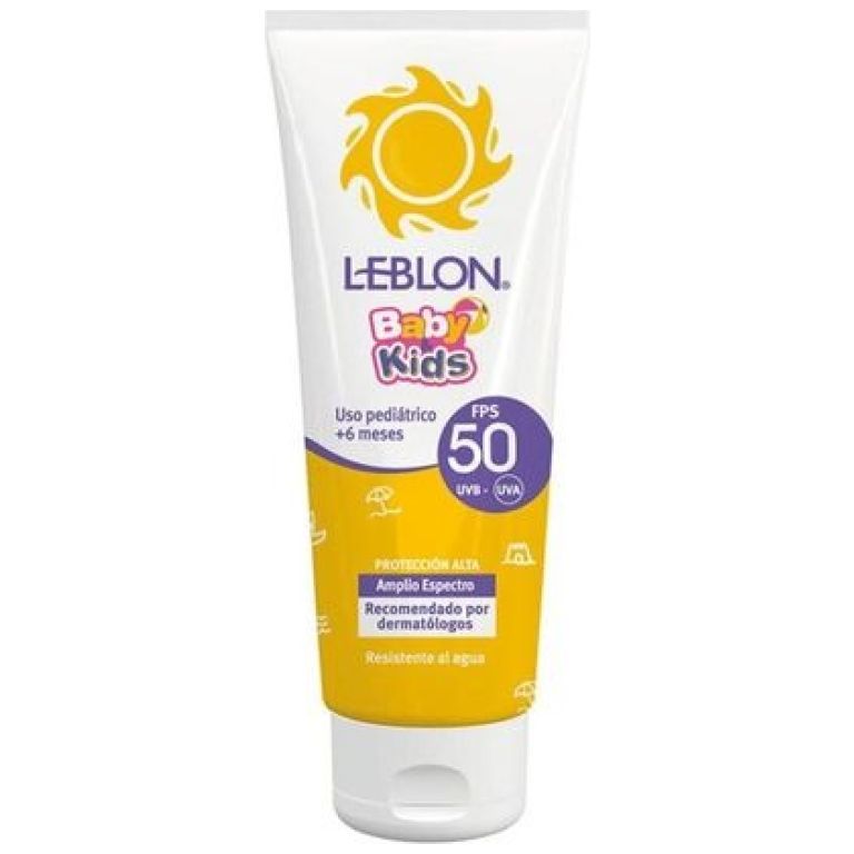 Protector Solar Amplio Espectro Fps 50 Baby Kids 50g Leblon