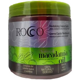 Crema Capilar Revitalizante Macadamia Oil 500Ml Rocco