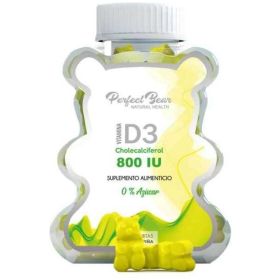 Suplemento Alimenticio Vitamina D3 800IU 60u Perfect Bear