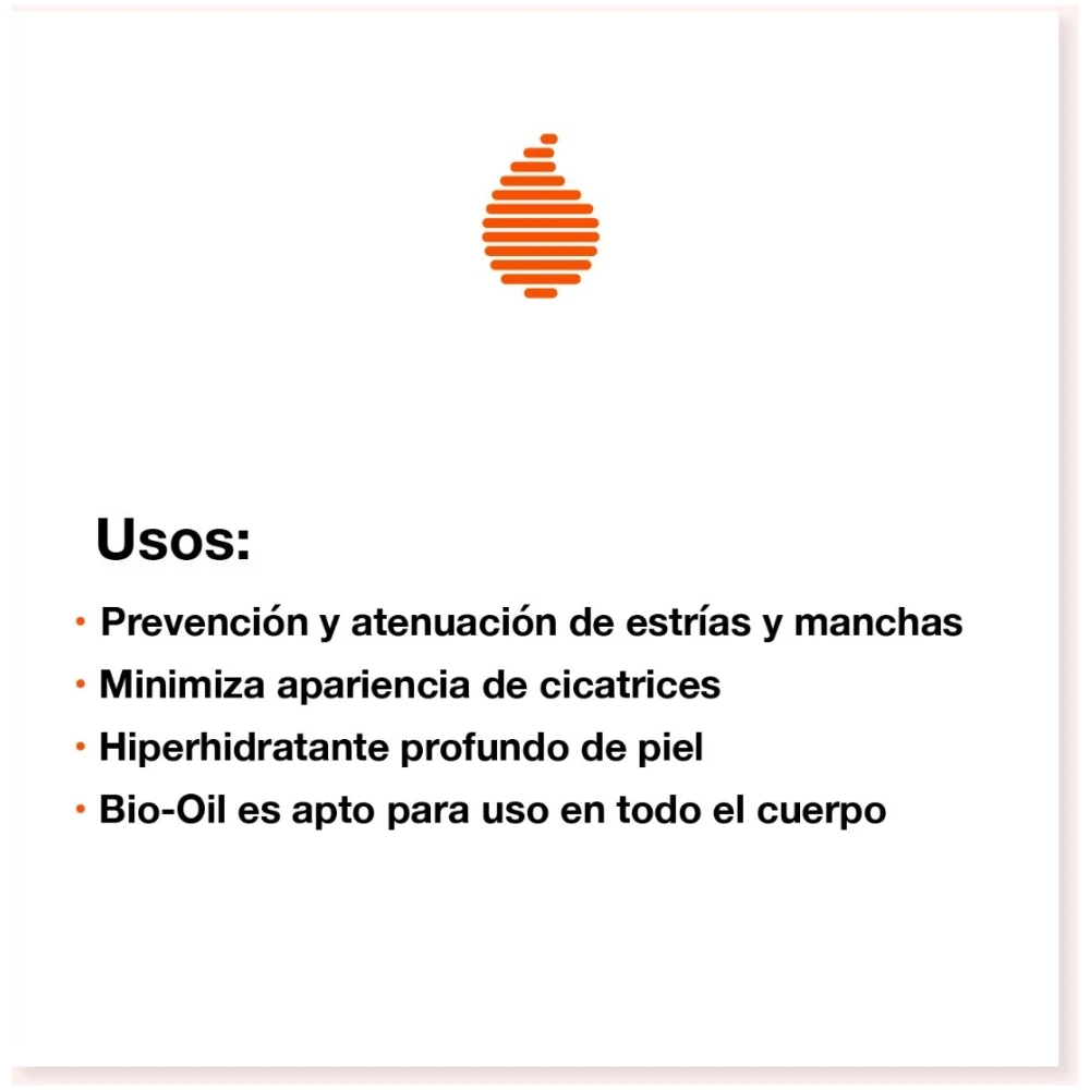 aceite cuidado de la piel cicatrices y estrias 60 ml bio oil