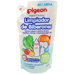 Limpiador de Biberones Doypack Recarga 650ml Pigeon