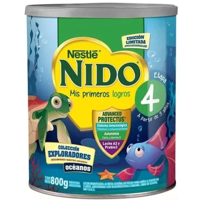 Leche en Polvo Mis Primeros Logros Etapa 4 800g Nido
