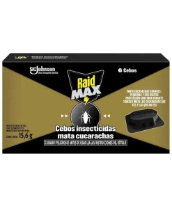 Cebos Mata Cucarachas 6u 15.6g Raid Max