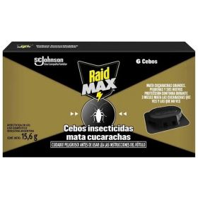 Cebos Mata Cucarachas 6u 15.6g Raid Max