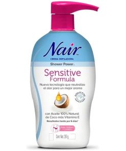 Crema Depilatoria Para Ducha Coco Piel Sensible 357g Nair