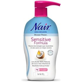 Crema Depilatoria Para Ducha Coco Piel Sensible 357G Nair