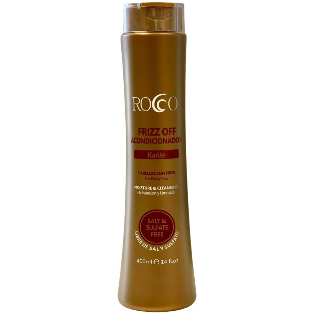 Acondicionador Anti-Frizz Karite Sin Sal 400Ml Rocco - Imagen 1