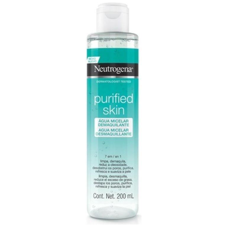 Agua Micelar Neutrogena Purified Skin 7 En 1 X 200 Ml
