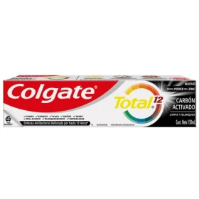 Pasta Dental Total 12 Carbon Activado 150Ml Colgate