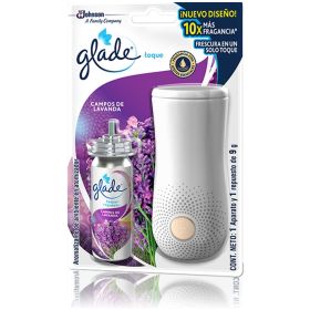 Aromatizante Toque Campos de Lavanda Difusor+Repuesto Glade