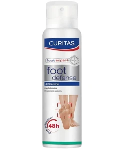 Desodorante de Pies Foot Defense Antibacterial 150ml Curitas