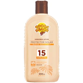 Protector Solar Spf15 Resistente al Agua 200ml Cocoa Beach