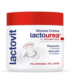 Crema Corporal Mousse Lactourea Reparacion 400ml Lactovit