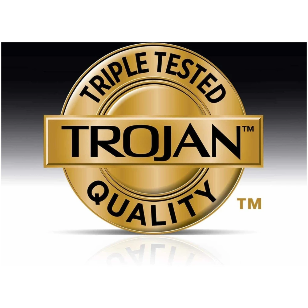 Preservativos De Latex Lubricados Ecstasy 10U Trojan