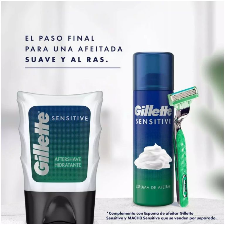 Locion Hidratante Sensitive After Shave 75ml Gillette