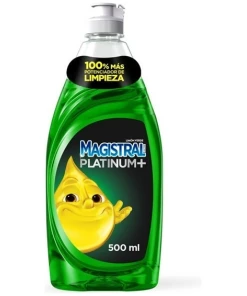 Lavaloza Platinum Mas Limon Verde 500ml Magistral