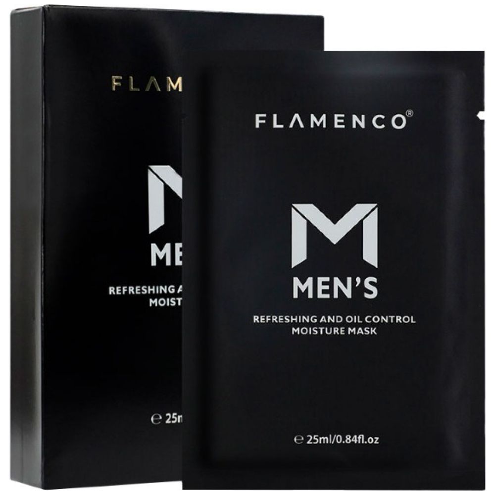 Mascarilla Facial Men'S 25Ml 1U Flamenco