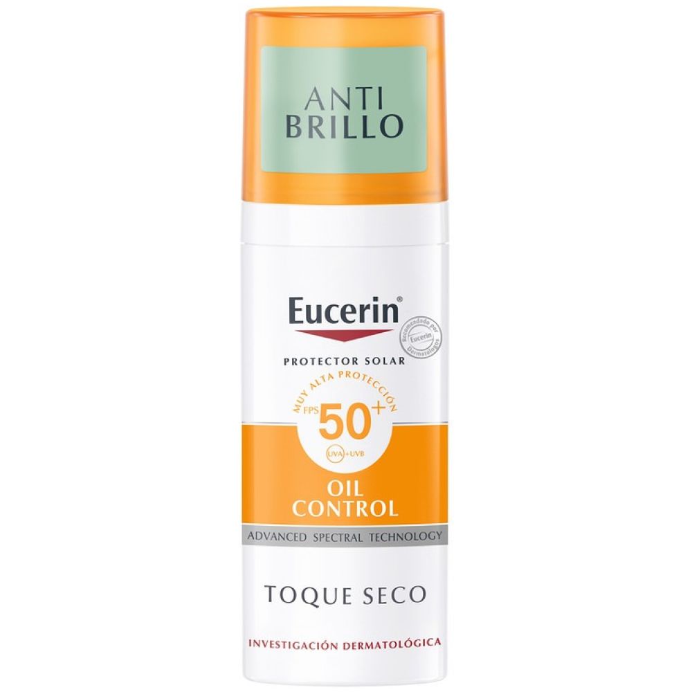 Eucerin Protector Solar Oil Control Fps 50+ 50 Ml - Imagen 1