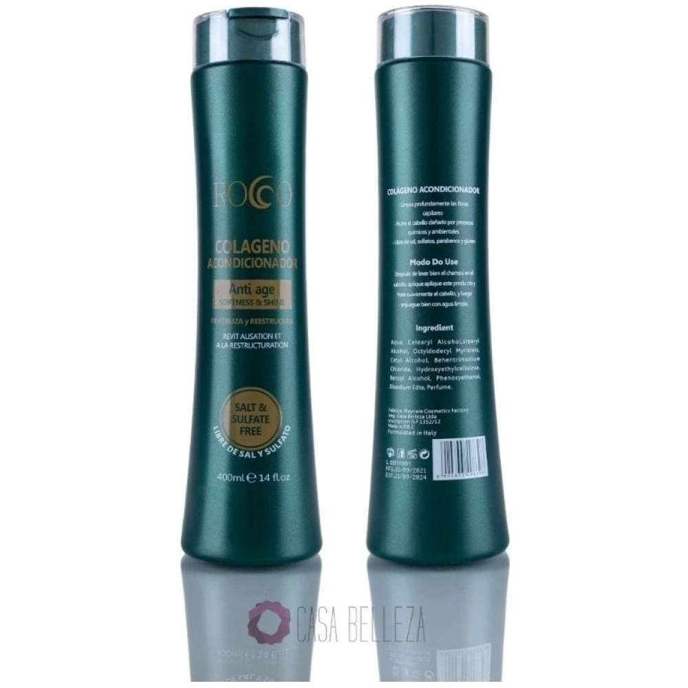 Acondicionador Colageno Anti Age 400Ml Rocco