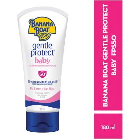 Protector Solar Gentle Protect Baby Fps50 180ml Banana Boat