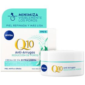 Crema de Dia Q10 Antiarrugas Reduccion de Poros 50ml